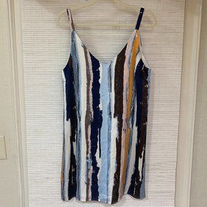 NWOT Pinch Multi Colored Dress Size Large